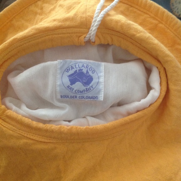 Wallaroo sunshine yellow sun hat - Picture 4 of 4